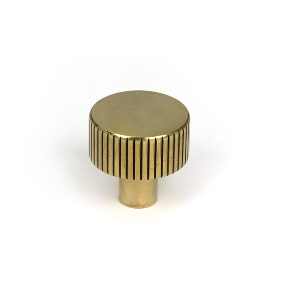 Aged Brass Judd Cabinet Knob - 25mm (No rose)