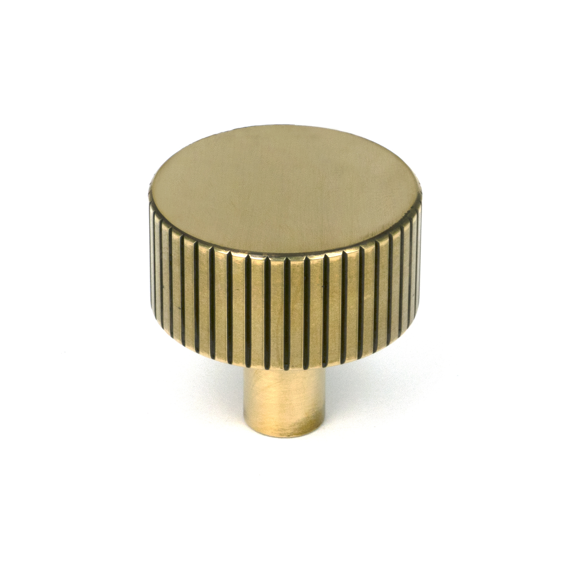 Aged Brass Judd Cabinet Knob - 32mm (No rose)