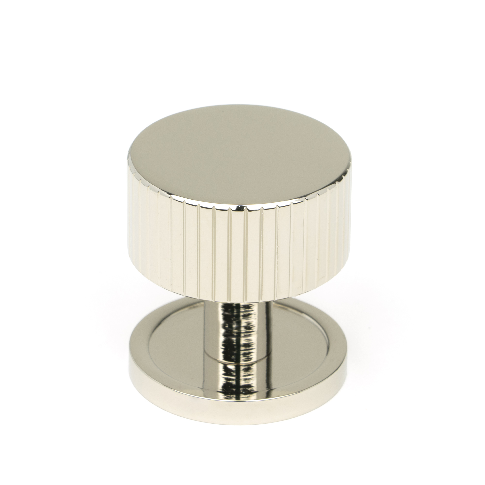 Polished Nickel Judd Cabinet Knob - 32mm (Plain)
