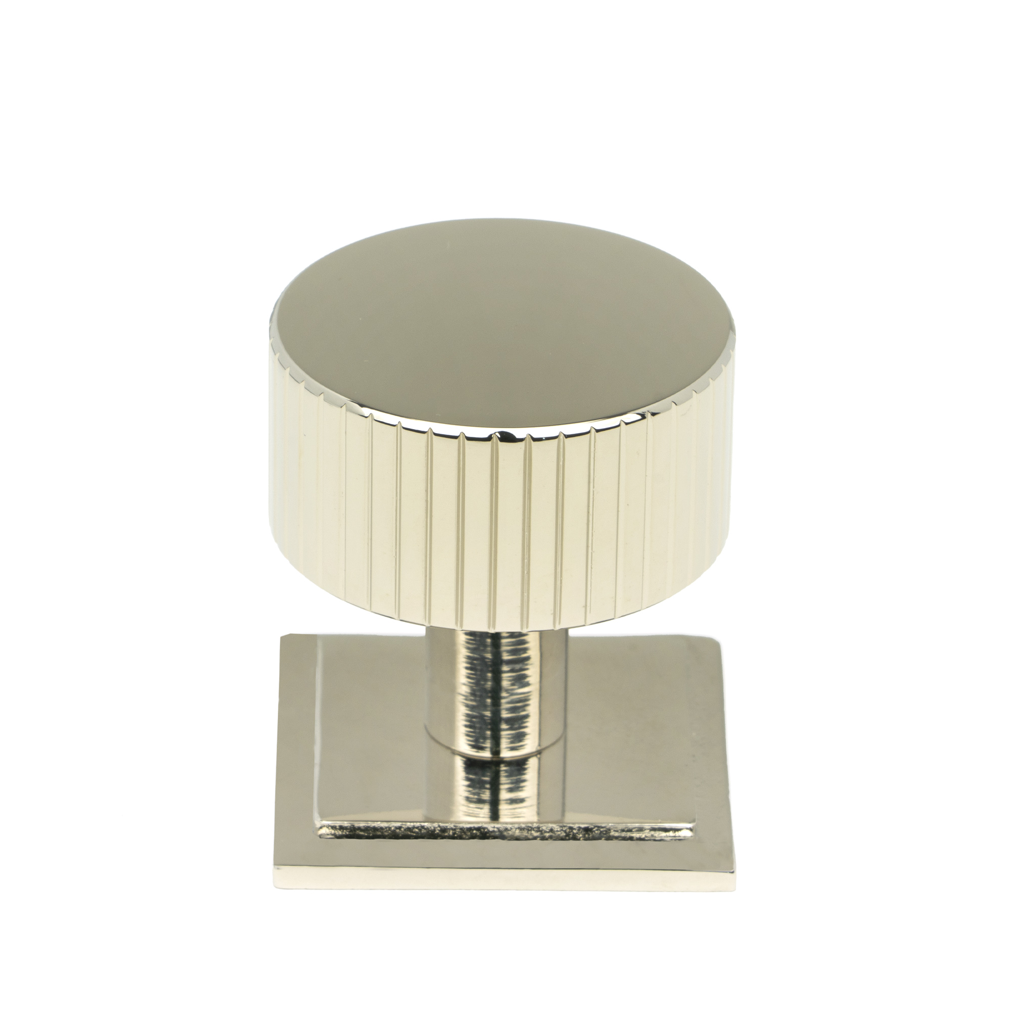 Polished Nickel Judd Cabinet Knob - 32mm (Square)