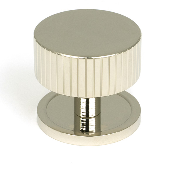 Polished Nickel Judd Cabinet Knob - 38mm (Plain)