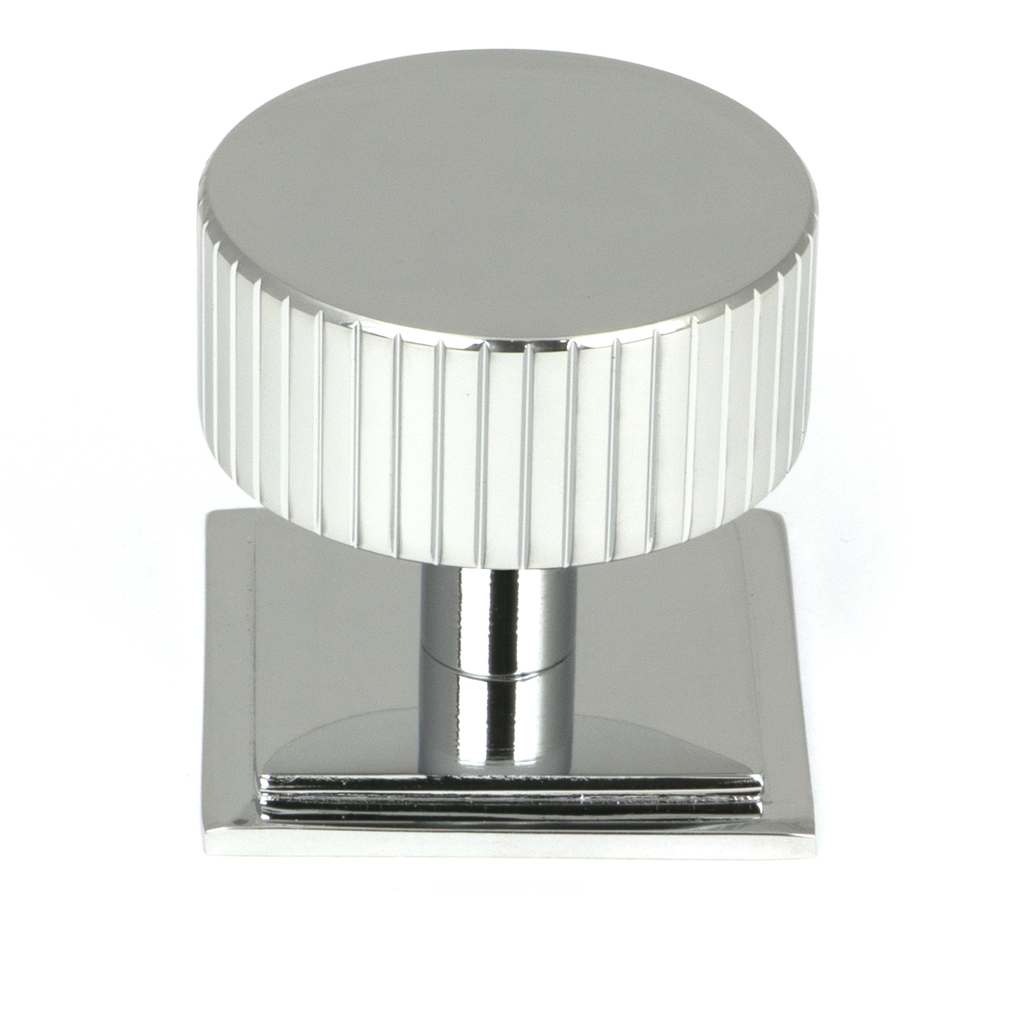 Polished Chrome Judd Cabinet Knob - 38mm (Square)