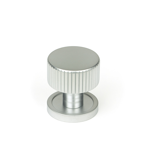 Satin Chrome Judd Cabinet Knob - 25mm (Plain)