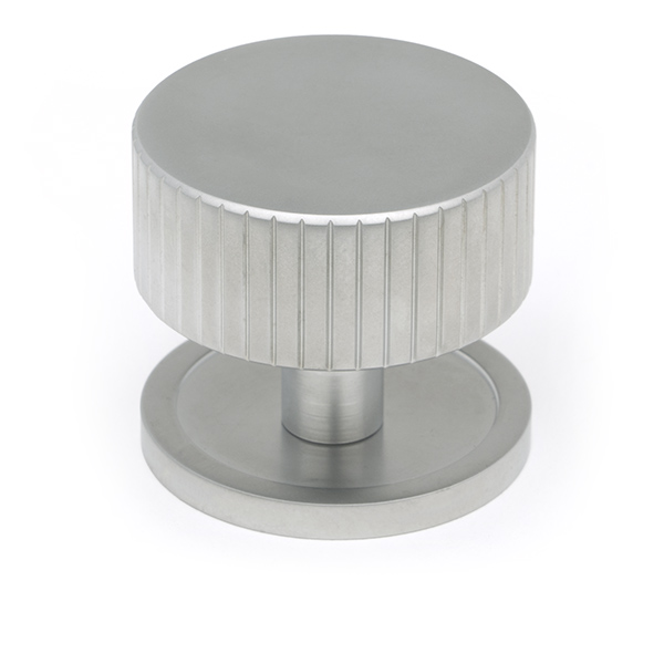 Satin Chrome Judd Cabinet Knob - 38mm (Plain)