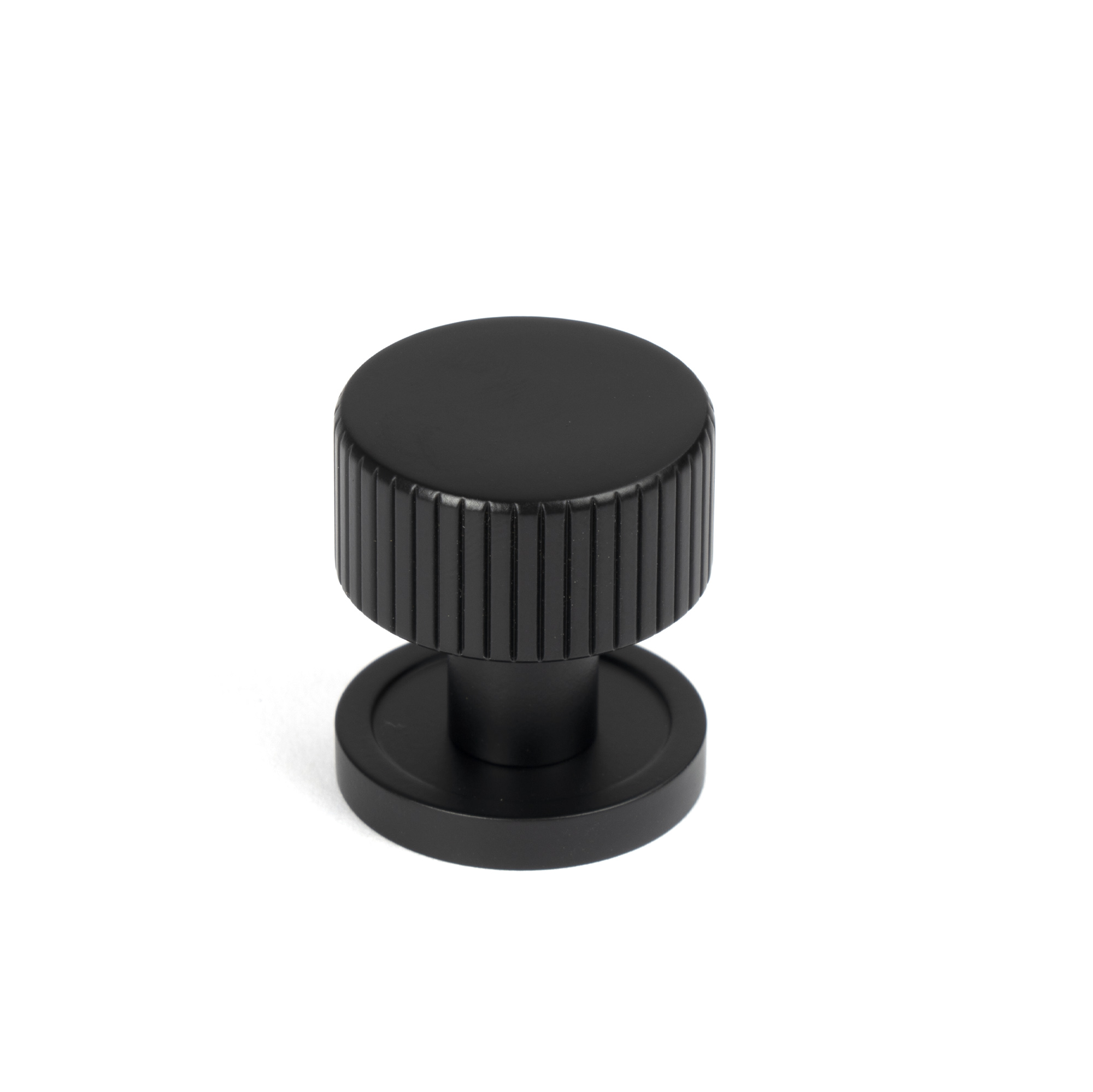 Matt Black Judd Cabinet Knob - 25mm (Plain)