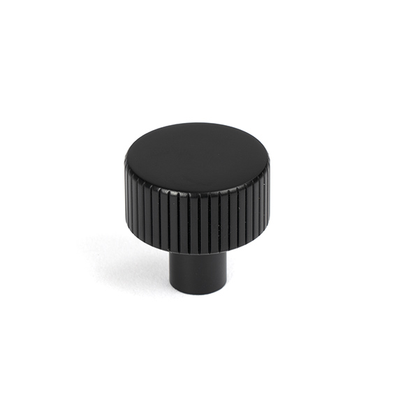 Matt Black Judd Cabinet Knob - 25mm (No rose)