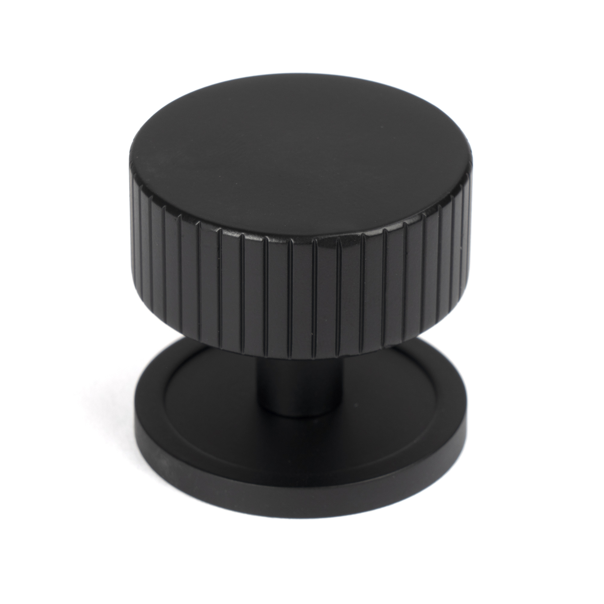 Matt Black Judd Cabinet Knob - 38mm (Plain)