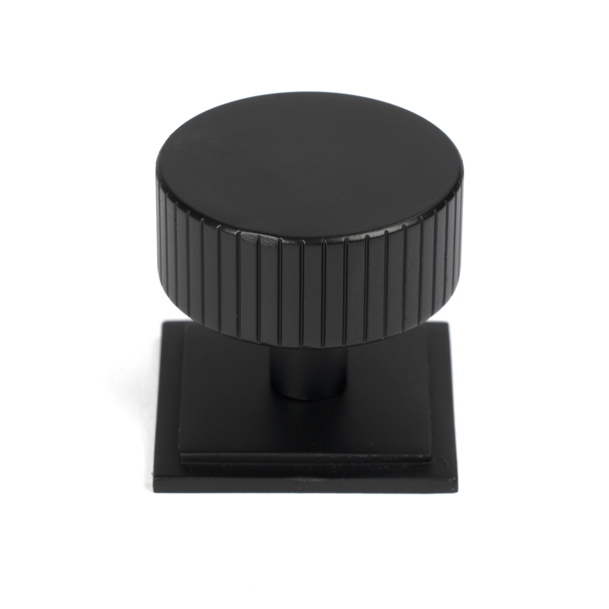 Matt Black Judd Cabinet Knob - 38mm (Square)