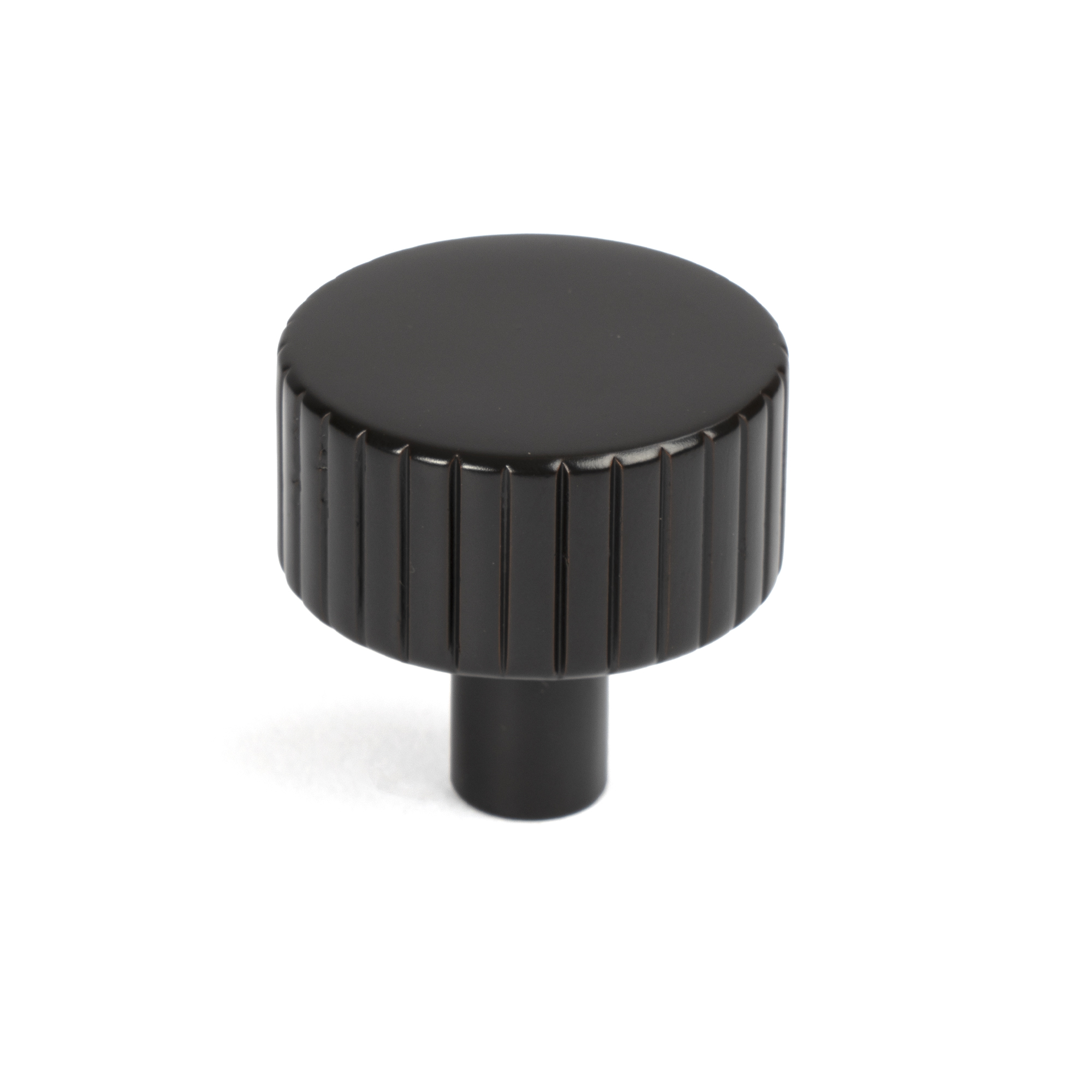 Aged Bronze Judd Cabinet Knob - 32mm (No rose)