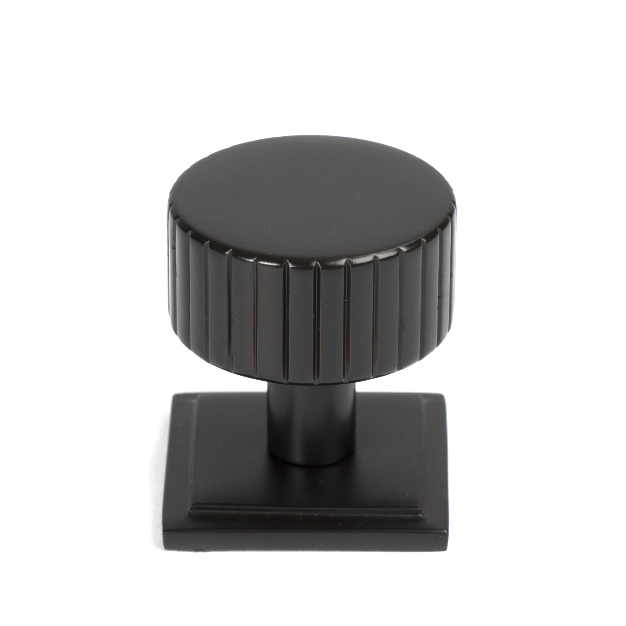 Aged Bronze Judd Cabinet Knob - 32mm (Square)