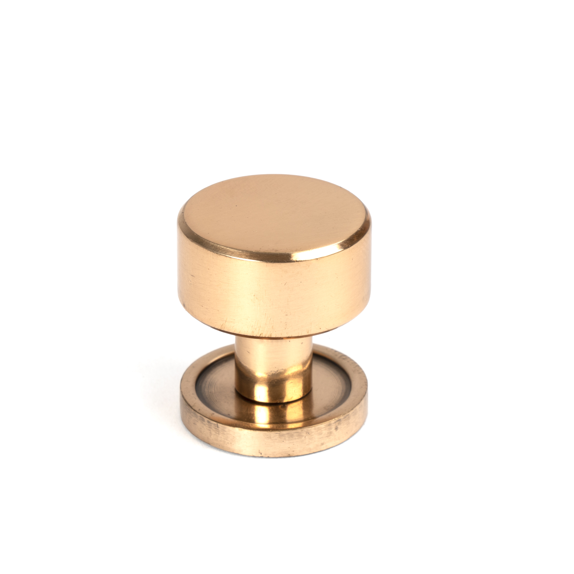 Polished Bronze Kelso Cabinet Knob - 25mm (Plain)