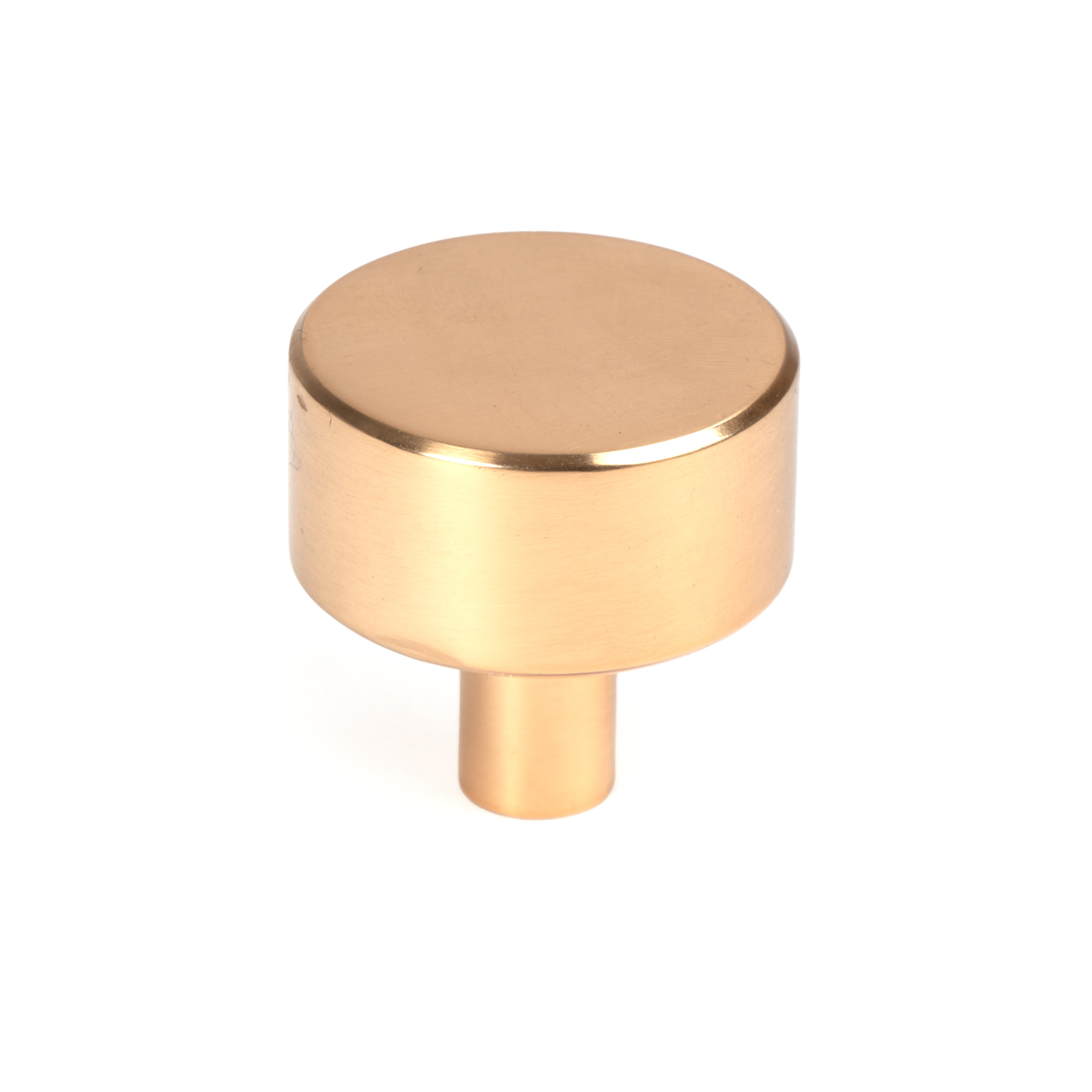 Polished Bronze Kelso Cabinet Knob - 32mm (No rose)