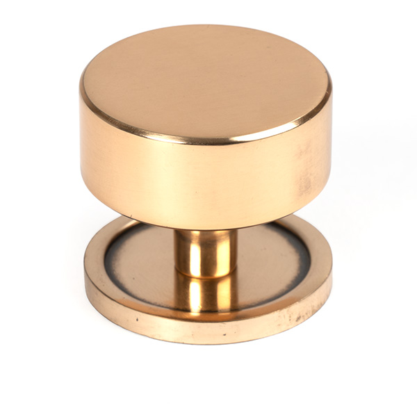 Polished Bronze Kelso Cabinet Knob - 38mm (Plain)