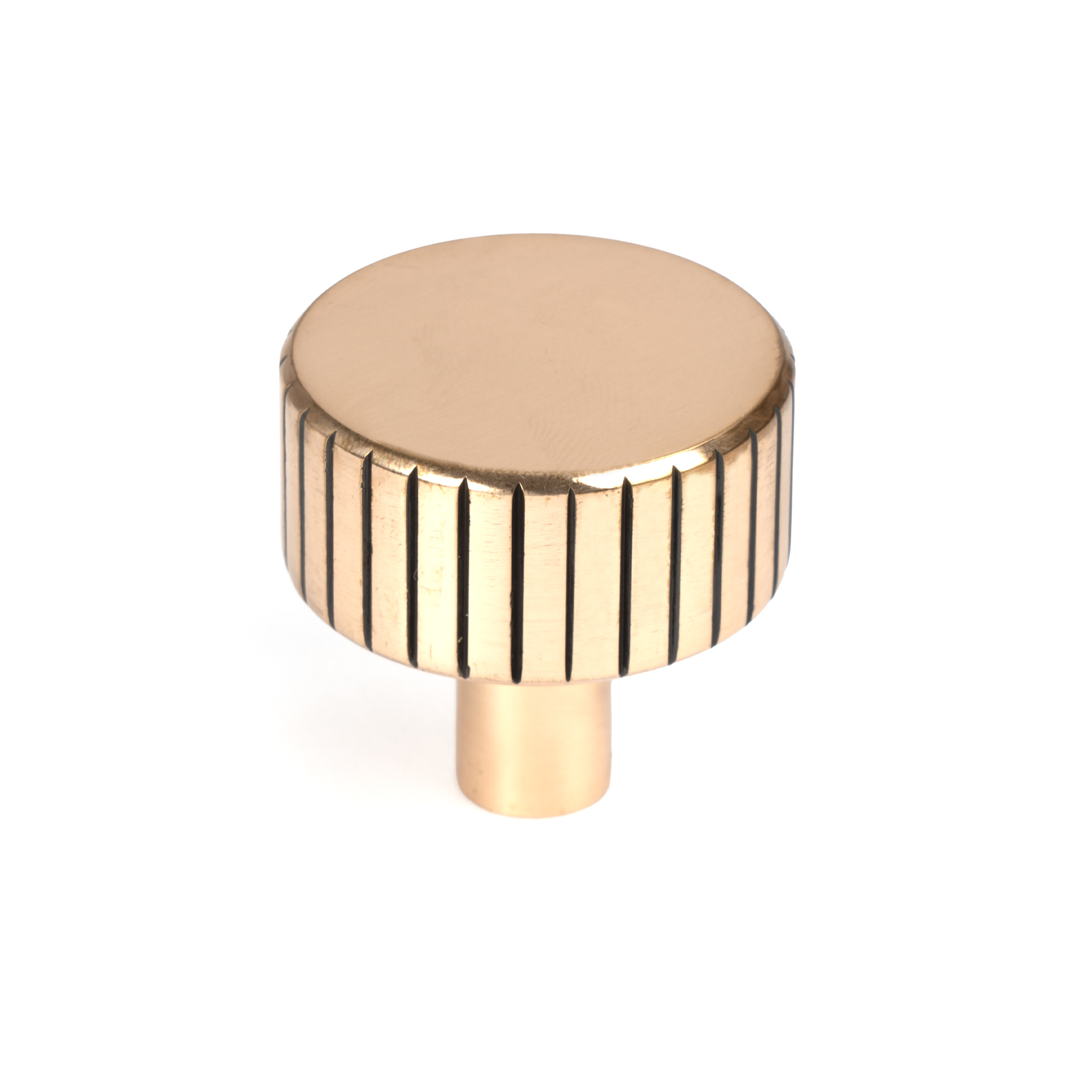 Polished Bronze Judd Cabinet Knob - 32mm (No rose)