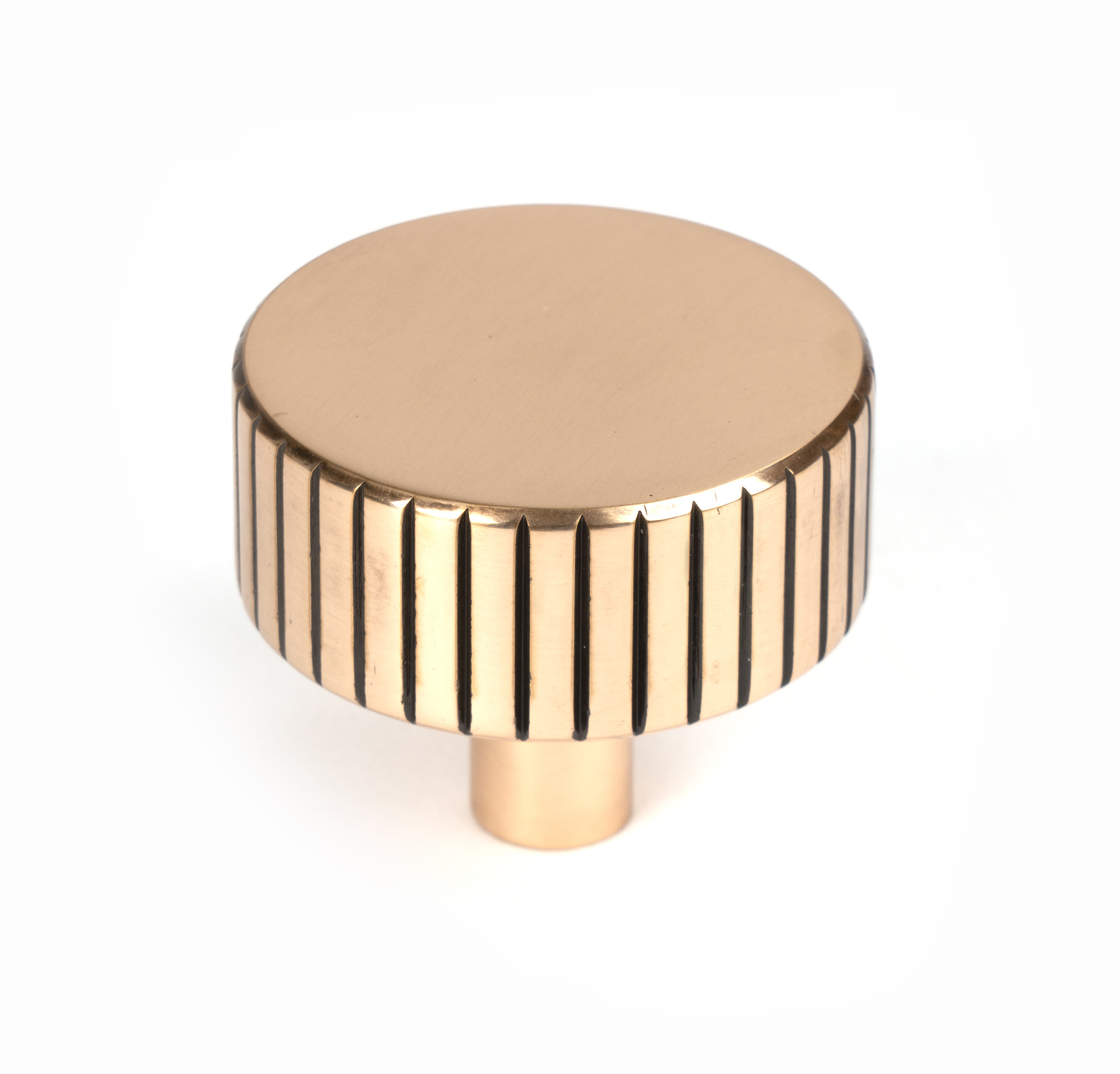 Polished Bronze Judd Cabinet Knob - 38mm (No rose)