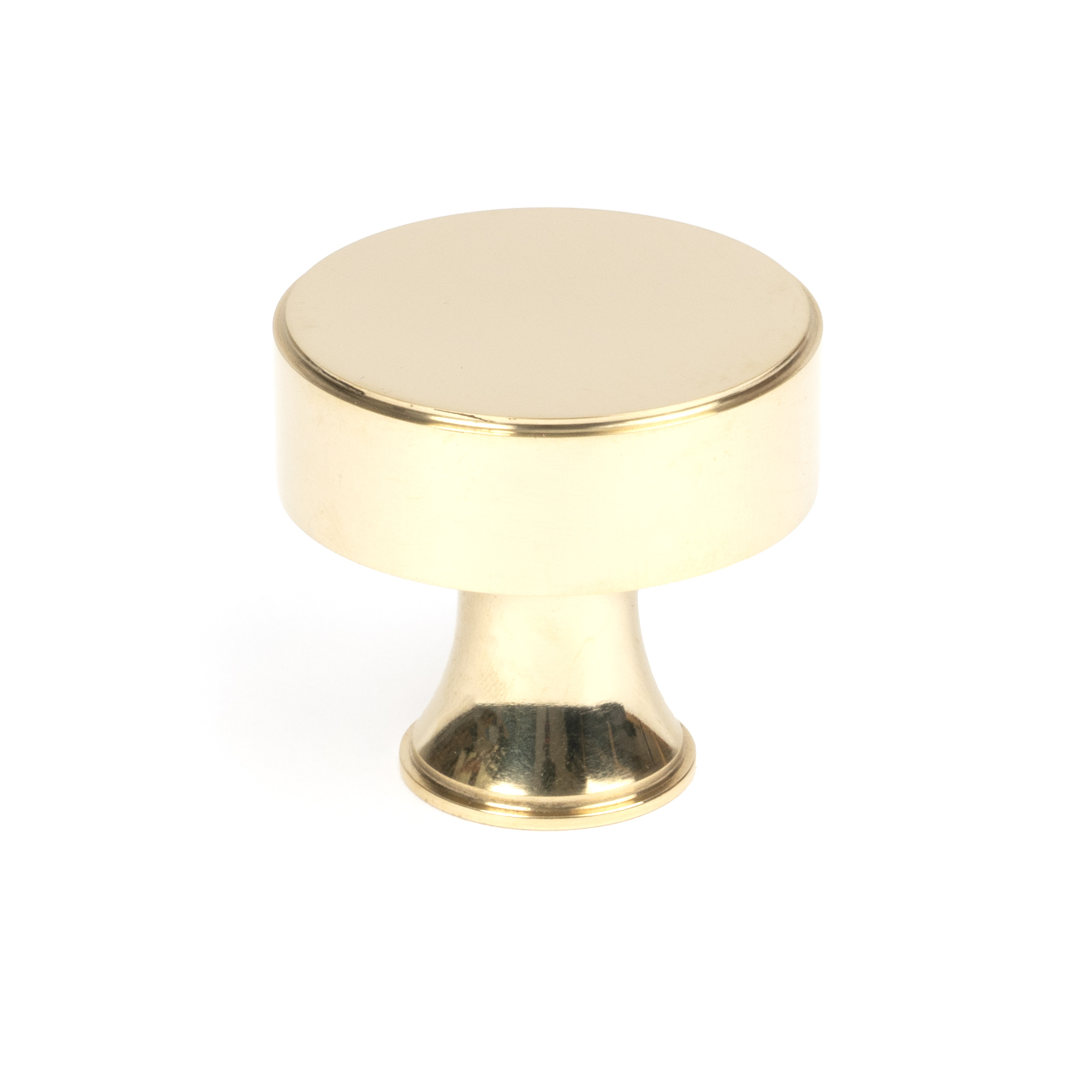 Polished Brass Scully Cabinet Knob - 38mm
