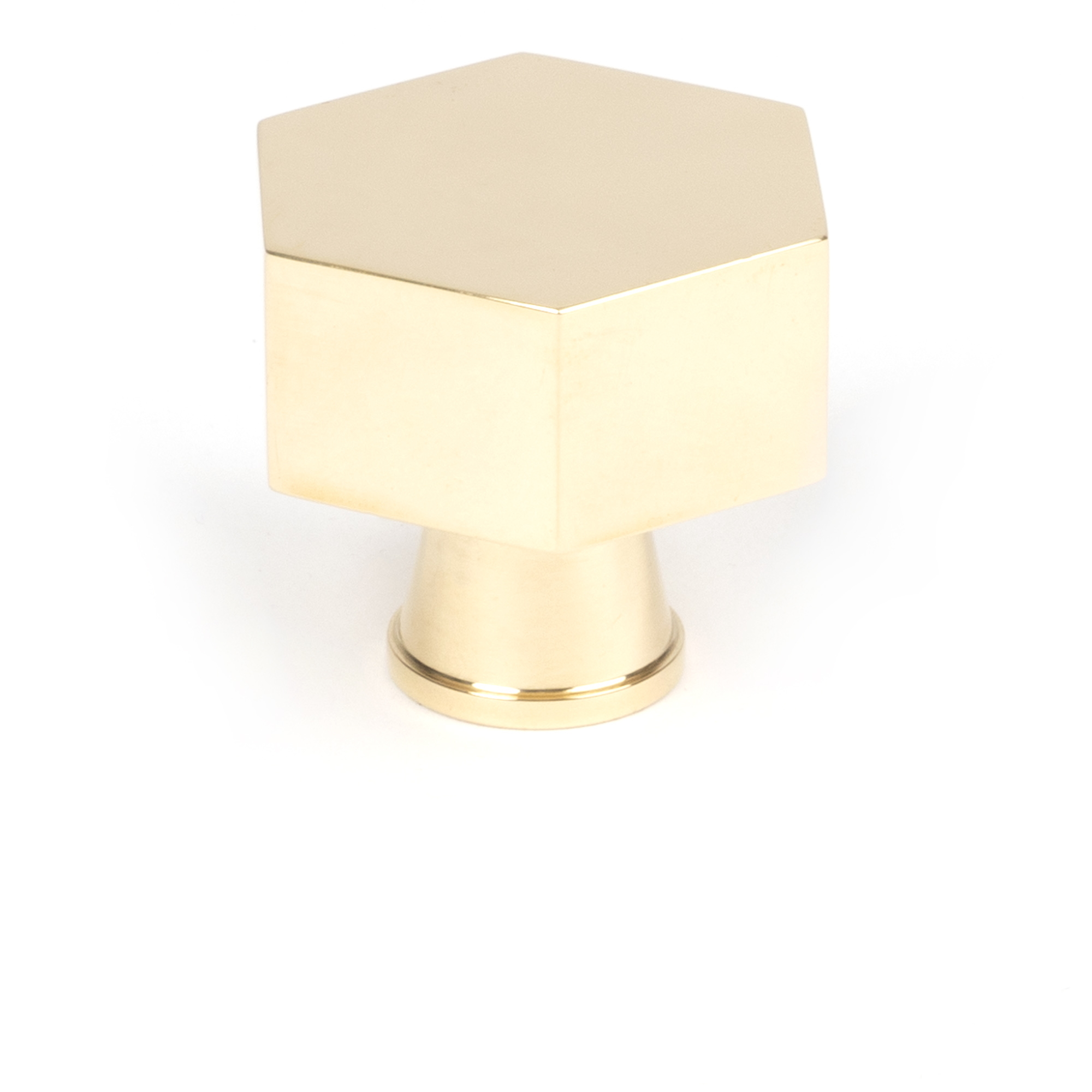 Polished Brass Kahlo Cabinet Knob - 38mm