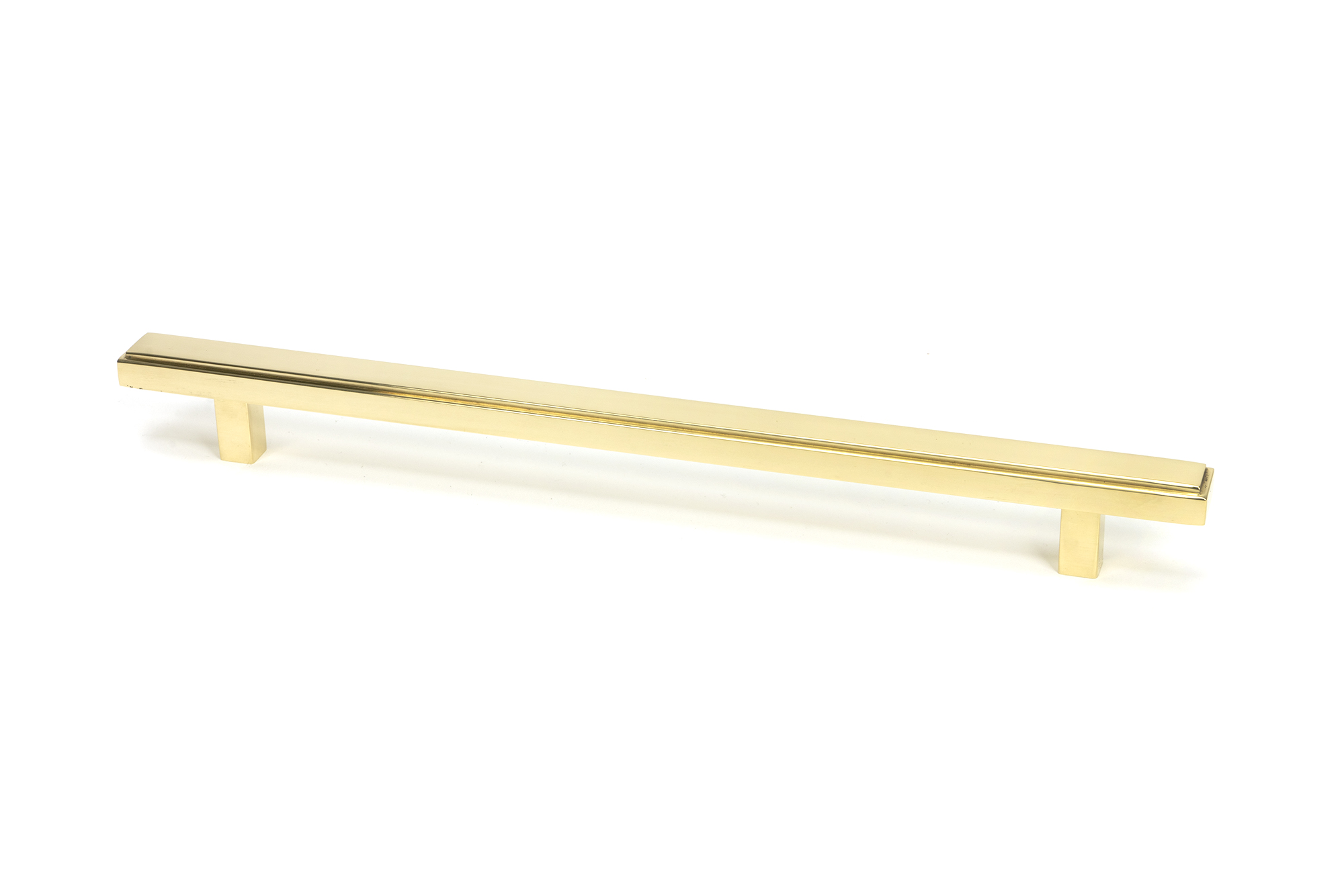 Polished Brass Scully Pull Handle - Large