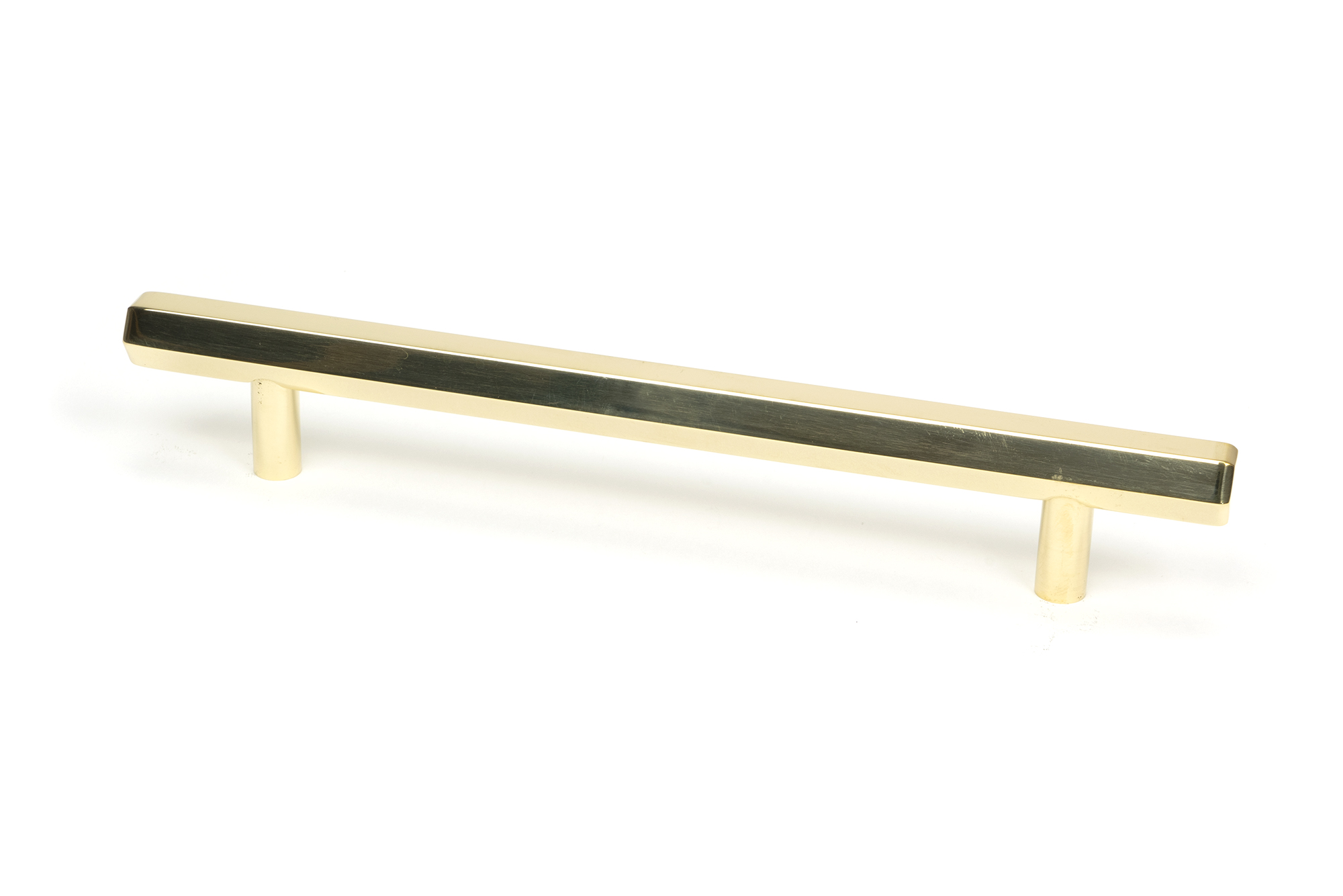 Polished Brass Kahlo Pull Handle - Medium