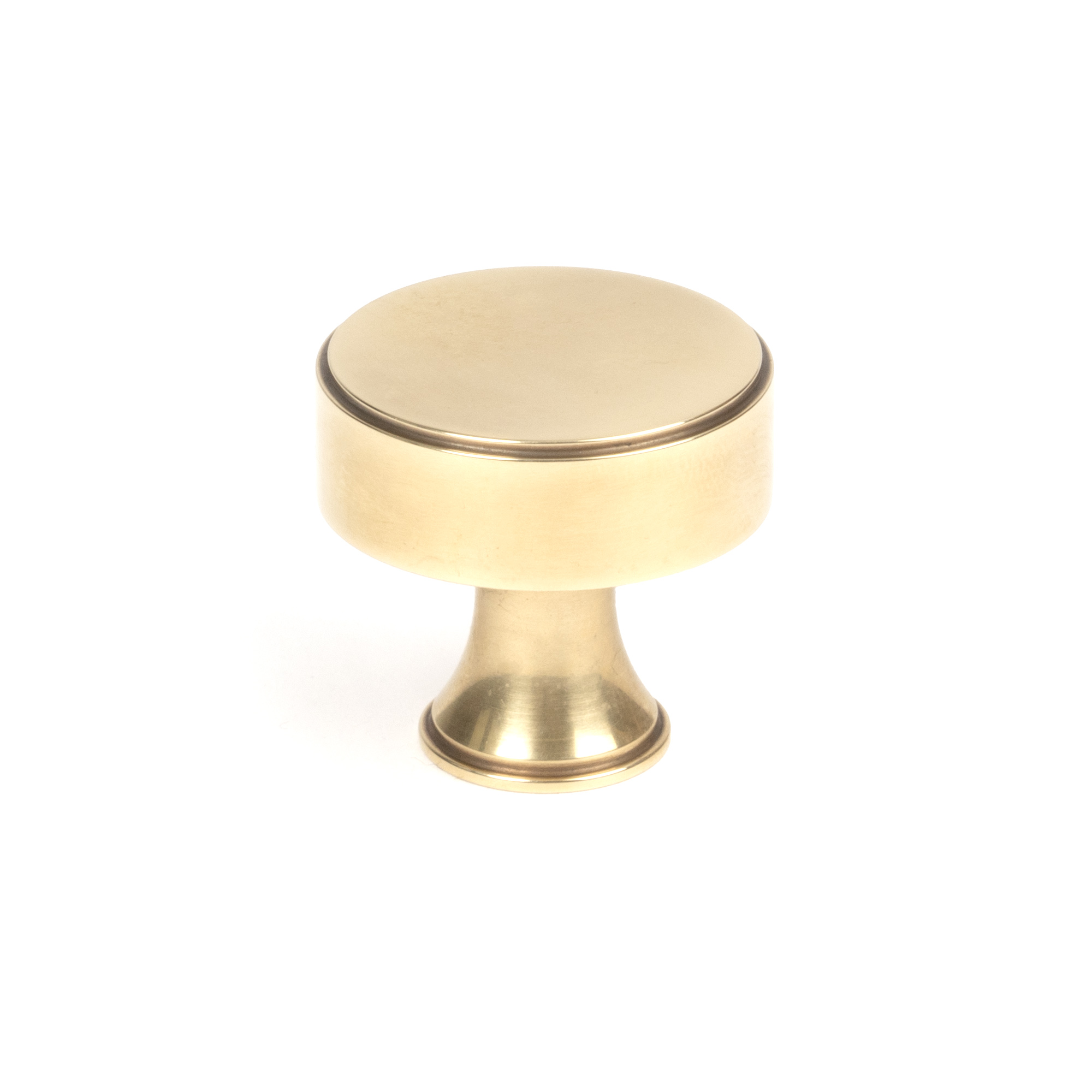Aged Brass Scully Cabinet Knob - 32mm