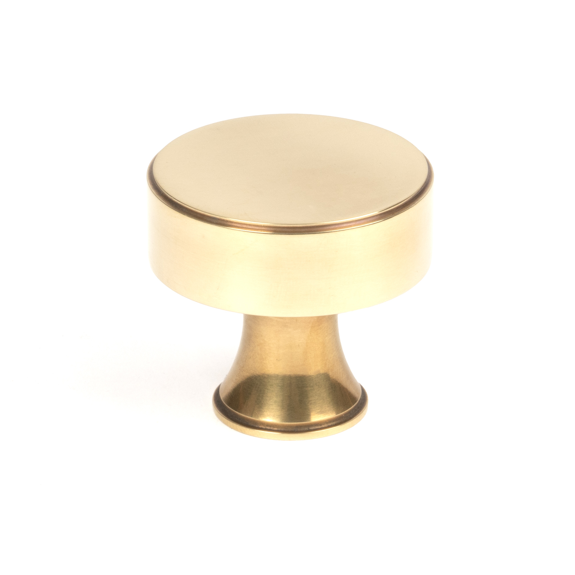 Aged Brass Scully Cabinet Knob - 38mm