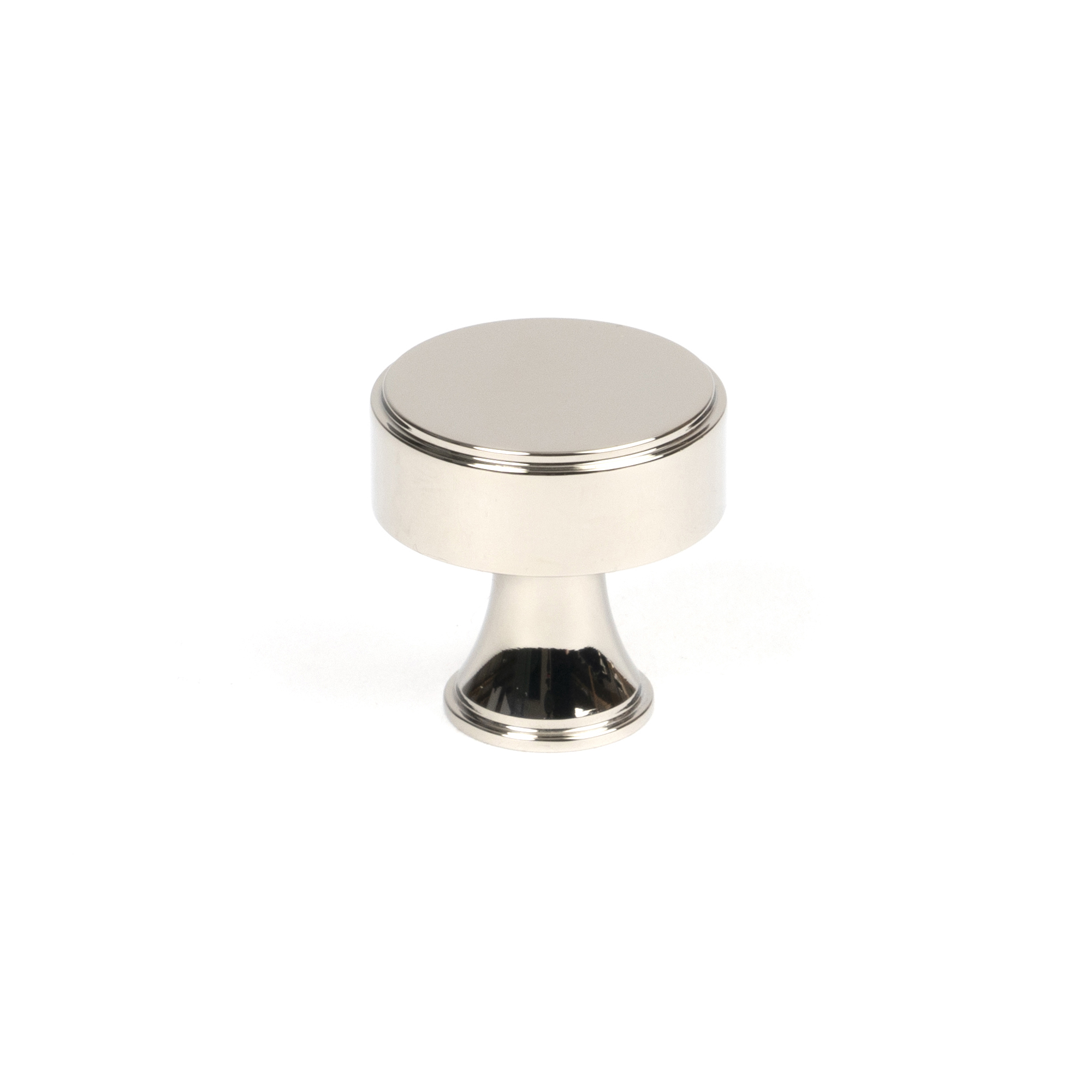 Polished Nickel Scully Cabinet Knob - 25mm