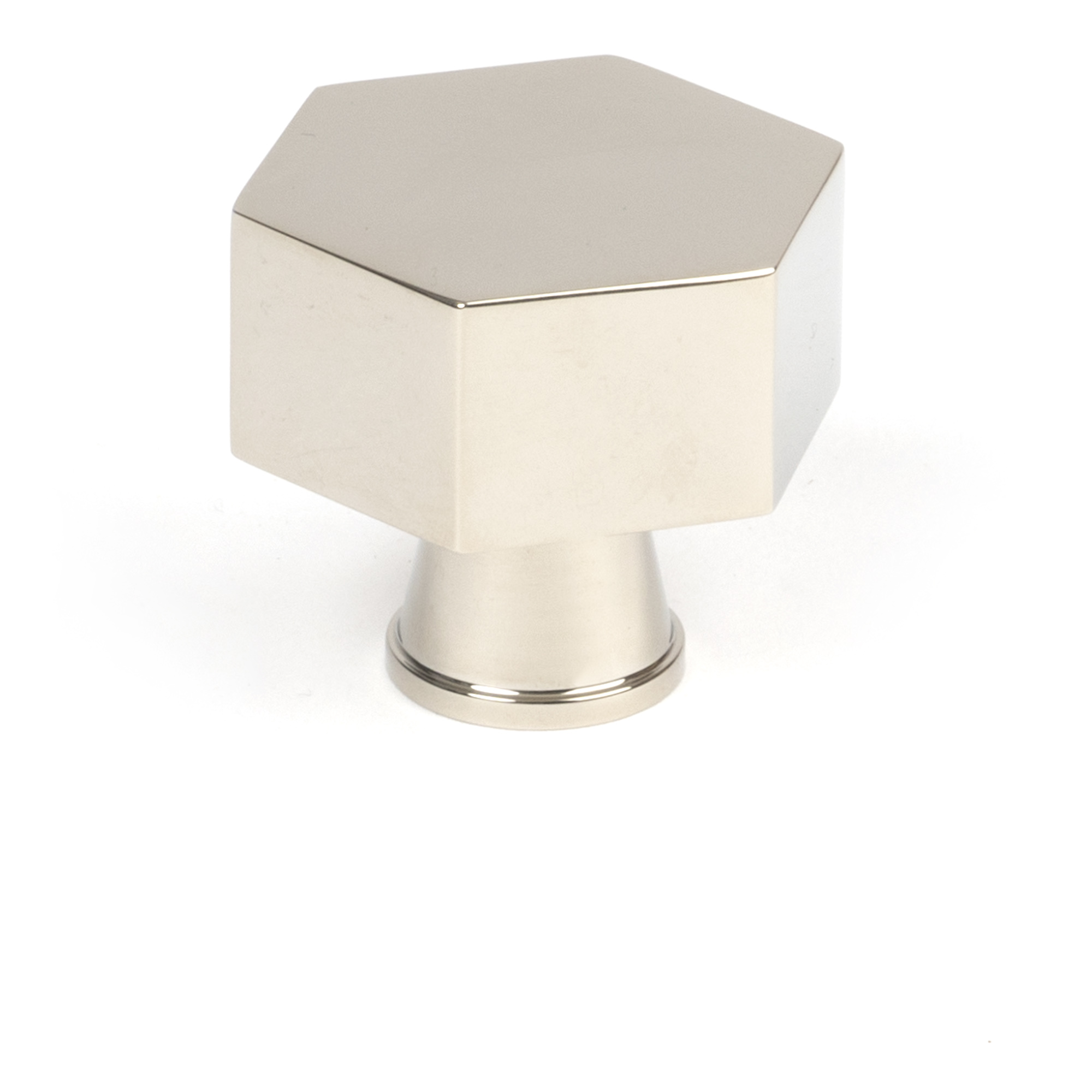 Polished Nickel Kahlo Cabinet Knob - 38mm