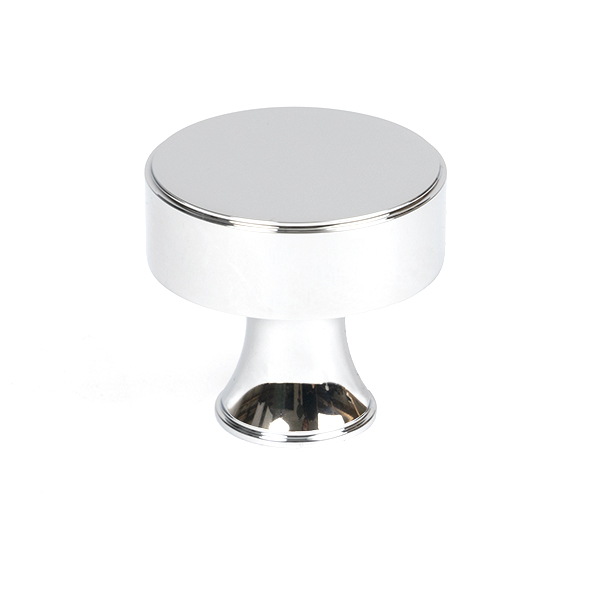 Polished Chrome Scully Cabinet Knob - 38mm