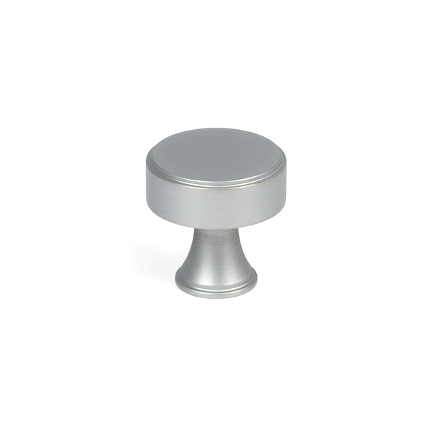 Satin Chrome Scully Cabinet Knob - 25mm