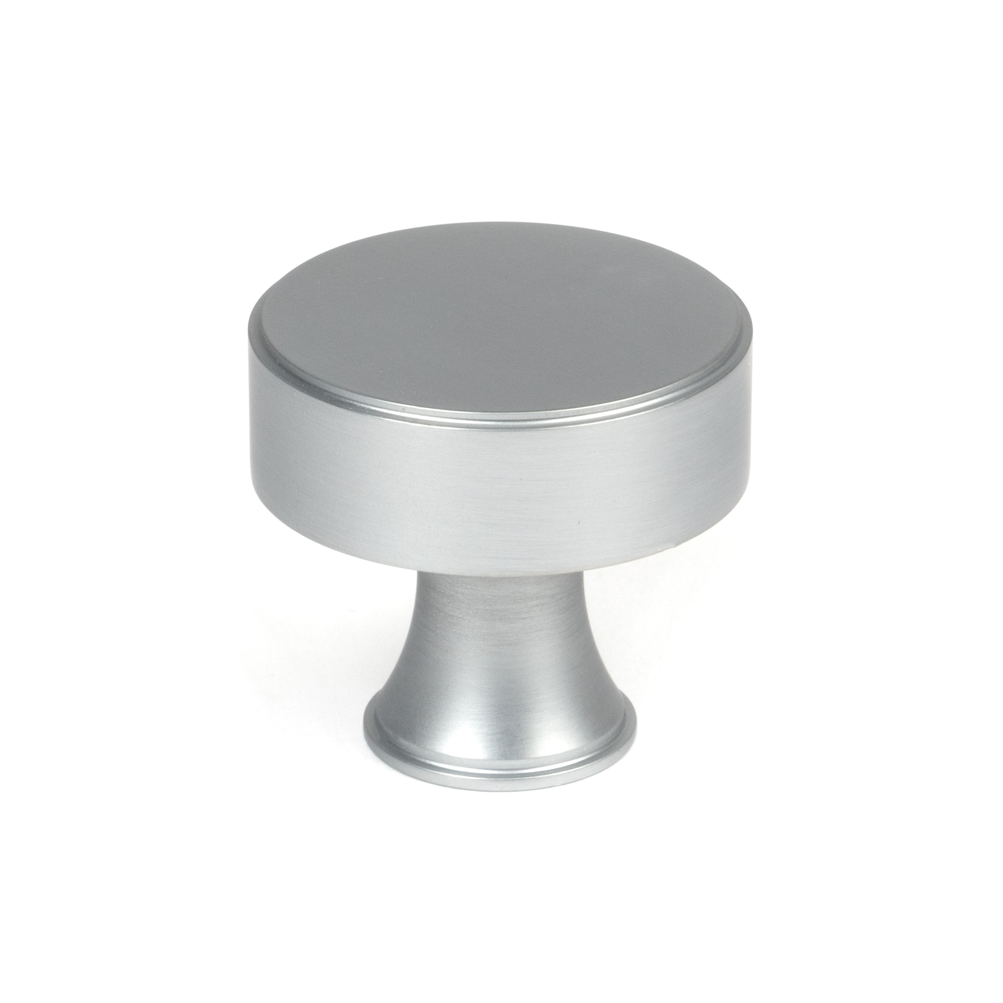 Satin Chrome Scully Cabinet Knob - 38mm