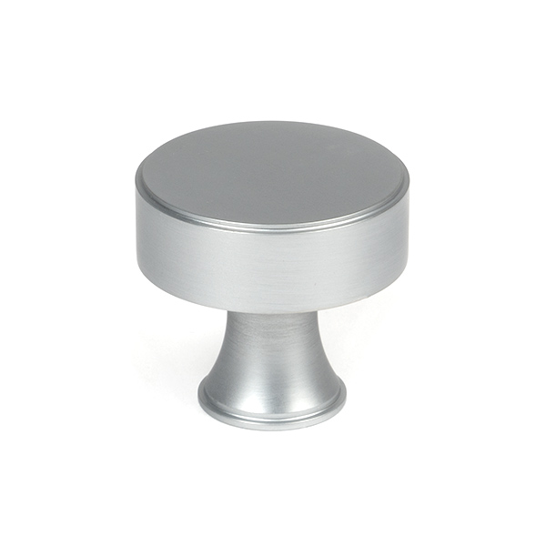 Satin Chrome Scully Cabinet Knob - 38mm