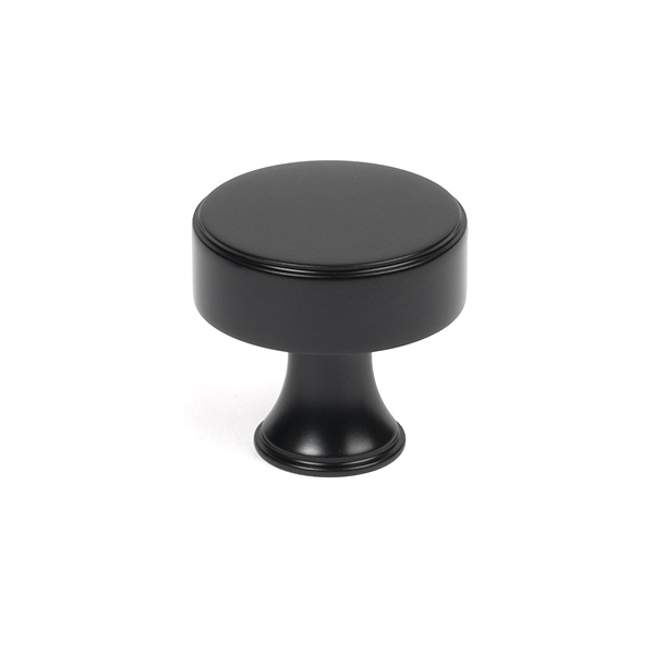 Matt Black Scully Cabinet Knob - 32mm