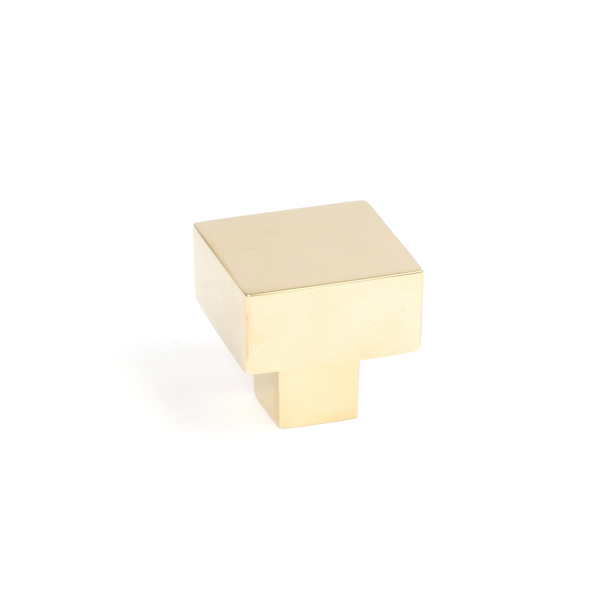 Polished Brass Albers Cabinet Knob - 25mm