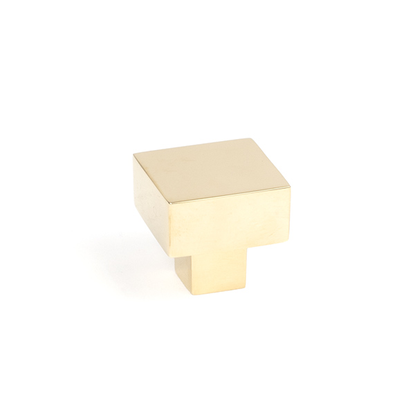 Polished Brass Albers Cabinet Knob - 25mm
