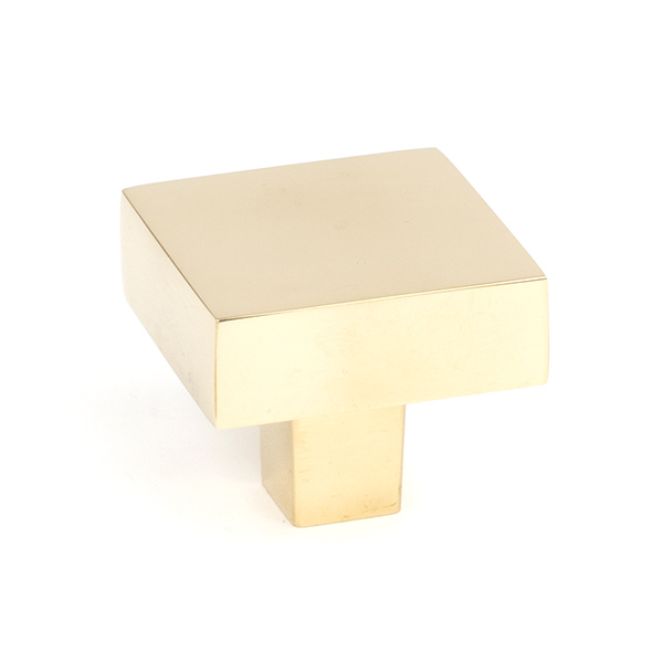Polished Brass Albers Cabinet Knob - 35mm