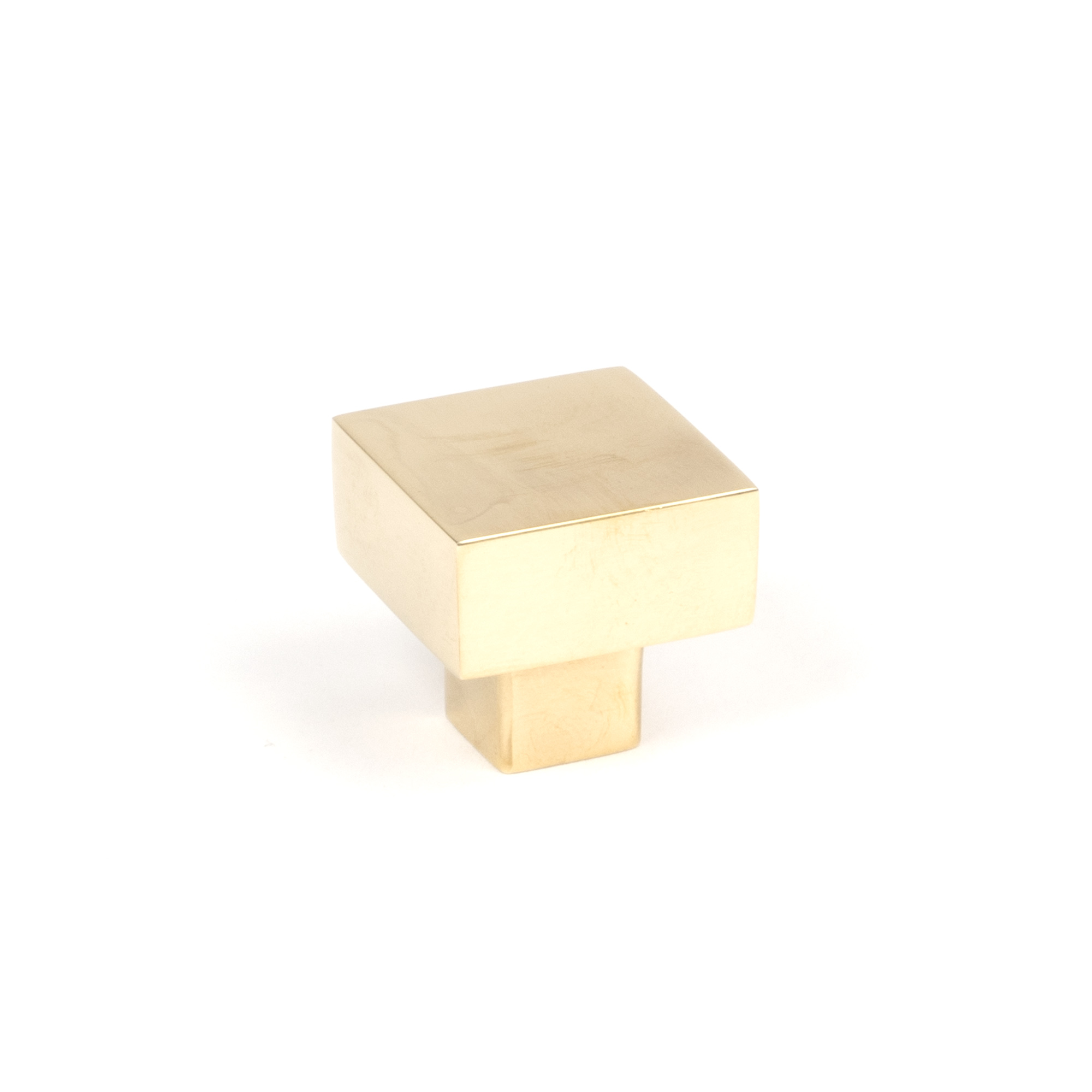 Aged Brass Albers Cabinet Knob - 25mm