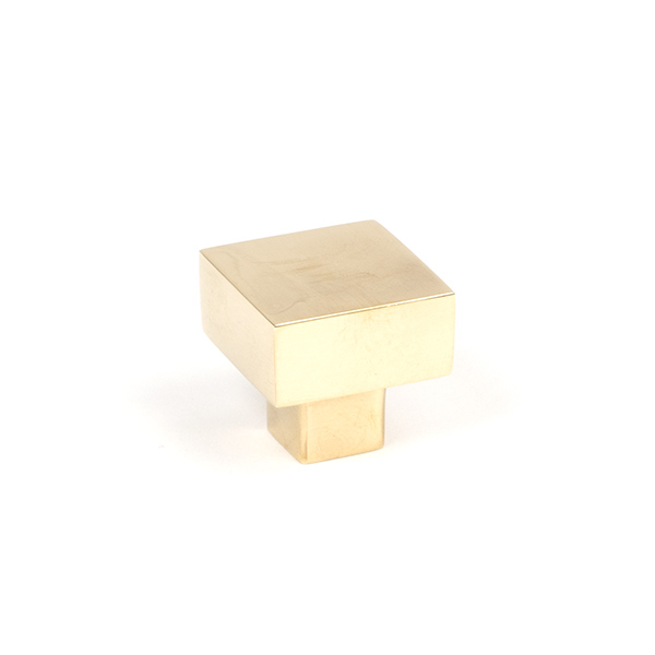 Aged Brass Albers Cabinet Knob - 25mm