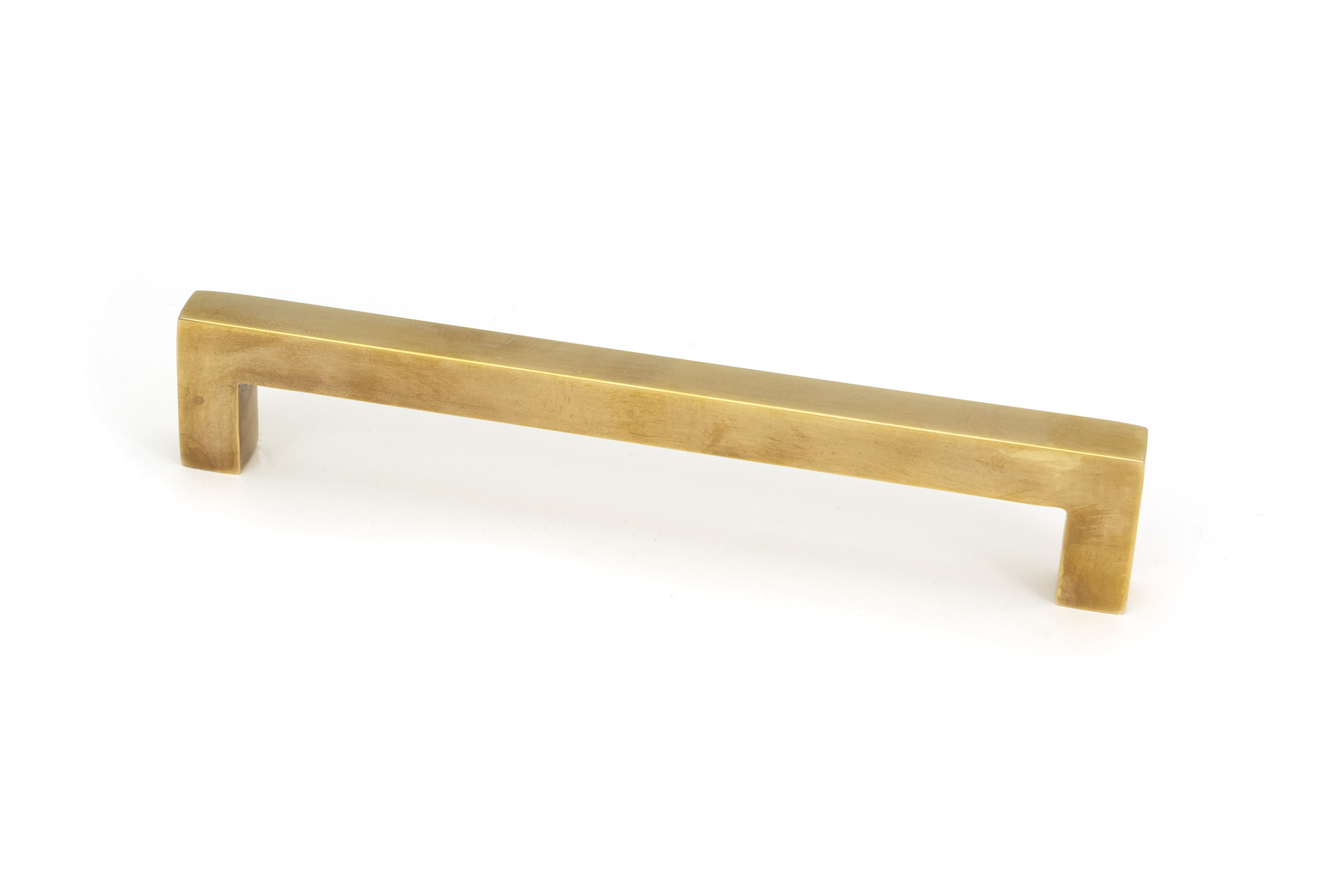 Aged Brass Albers Pull Handle - Medium