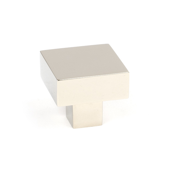 Polished Nickel Albers Cabinet Knob - 30mm