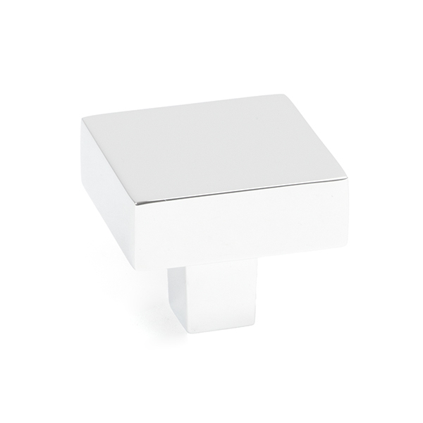 Polished Chrome Albers Cabinet Knob - 35mm