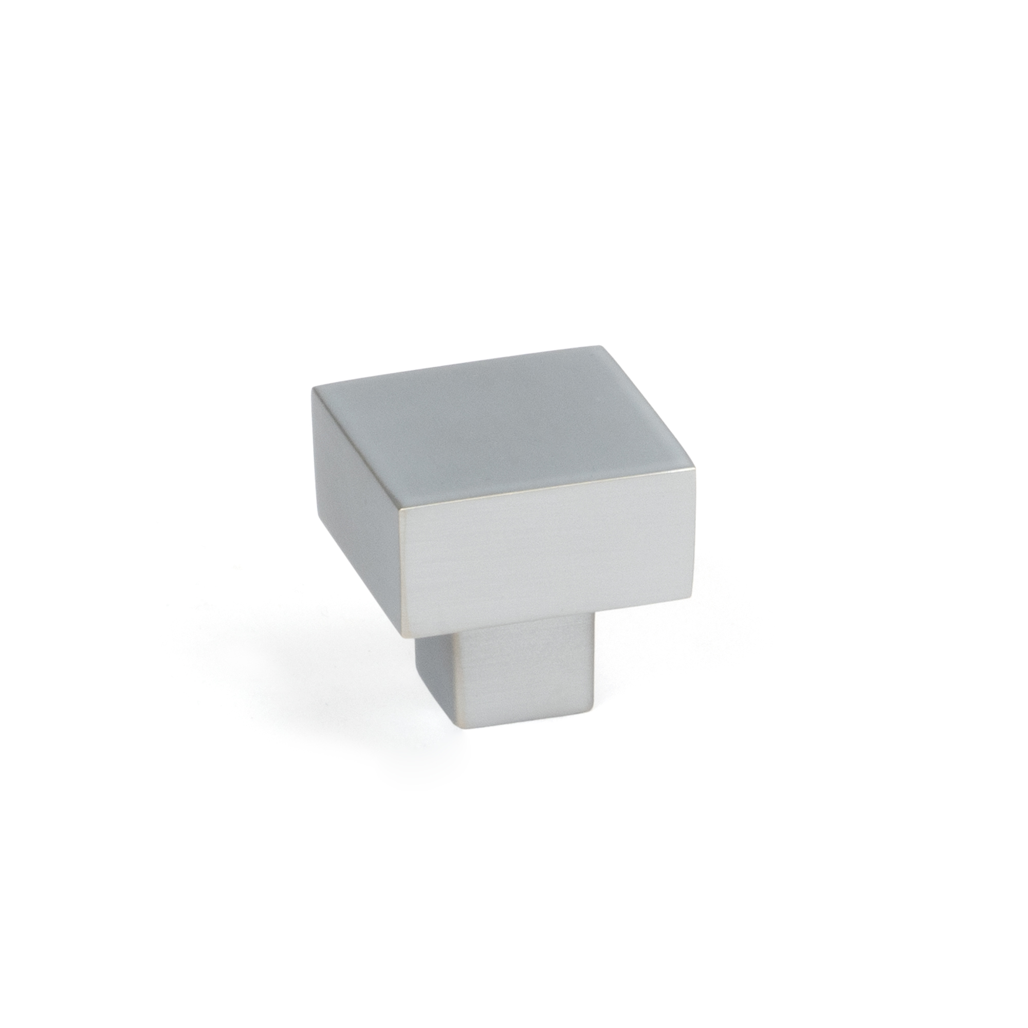 Satin Chrome Albers Cabinet Knob - 25mm