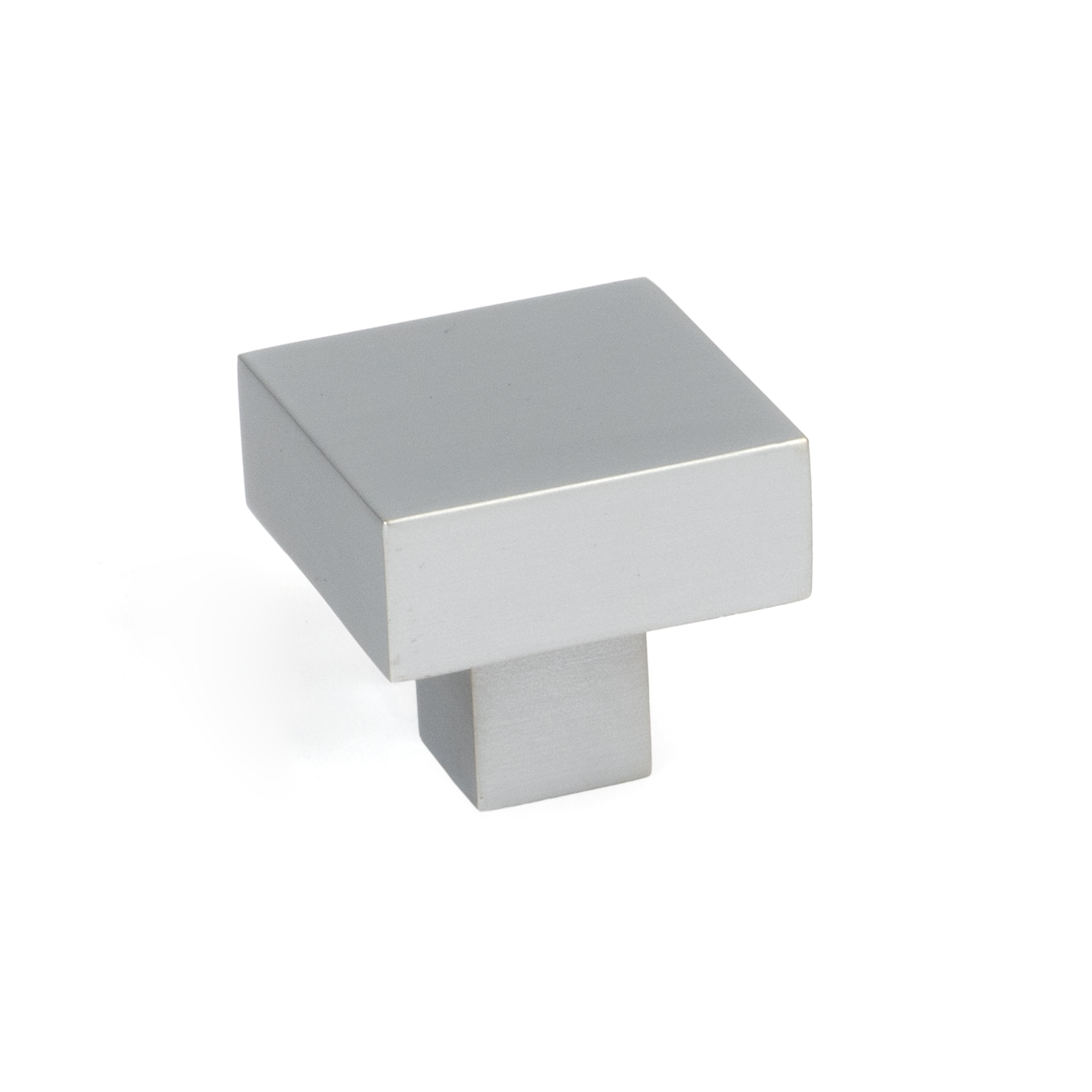 Satin Chrome Albers Cabinet Knob - 30mm