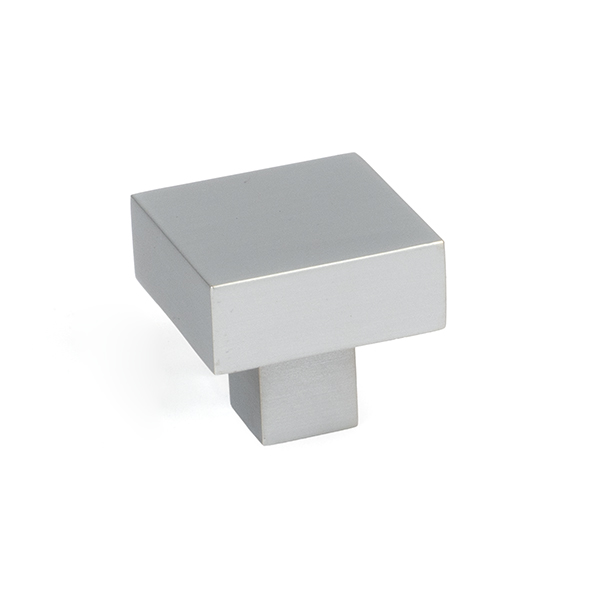 Satin Chrome Albers Cabinet Knob - 30mm