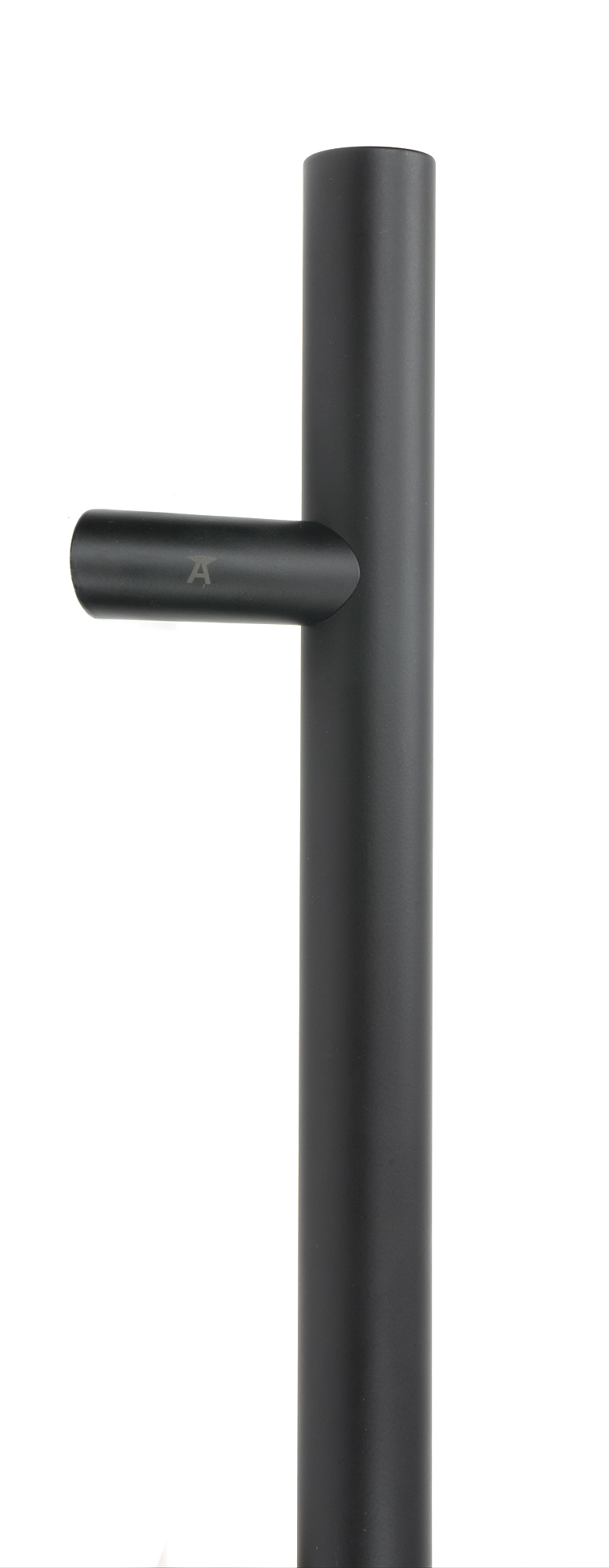 Matt Black (316) 0.6m Offset T Bar Handle Bolt Fix 32mm �