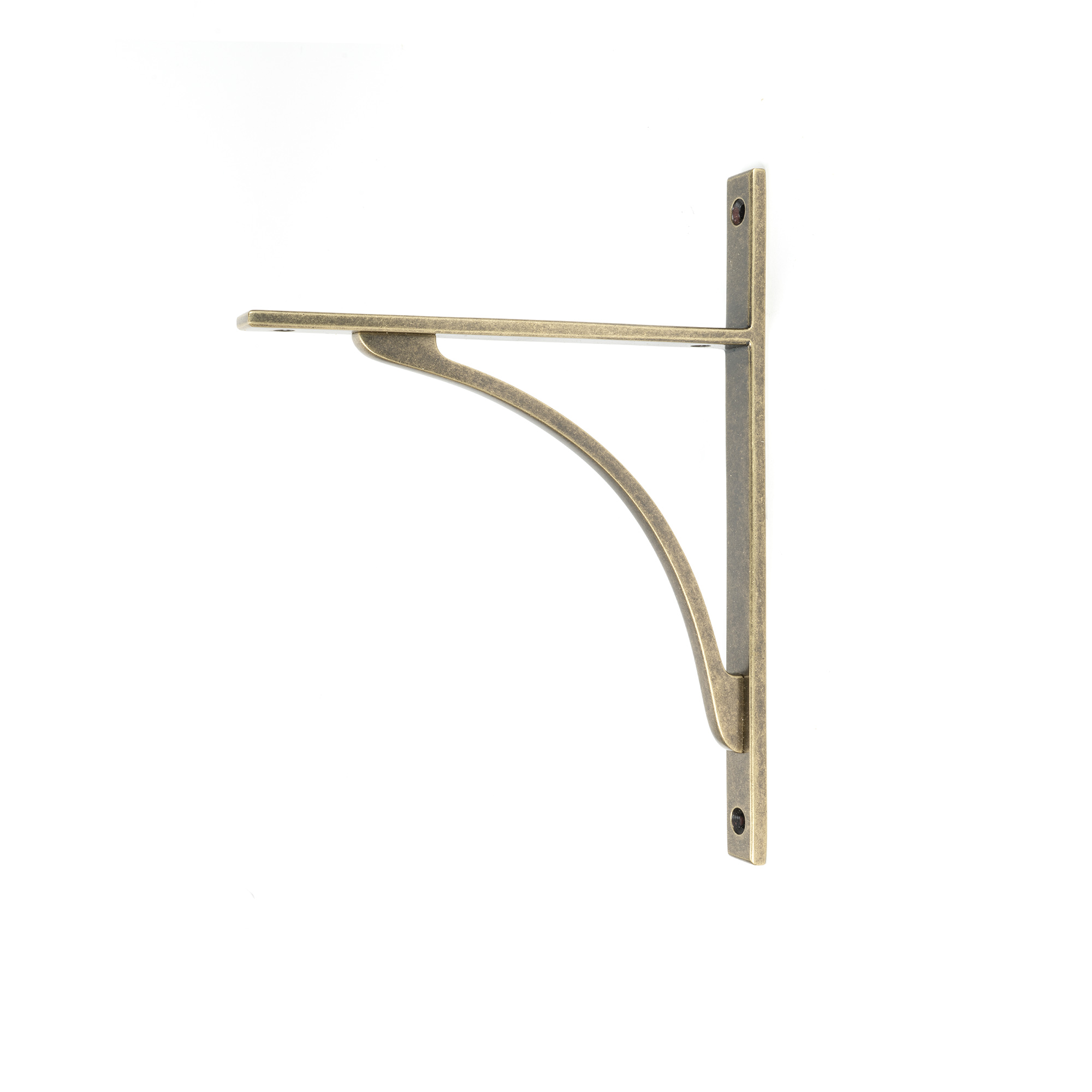 Burnished Brass Apperley Shelf Bracket (260mm x 200mm)