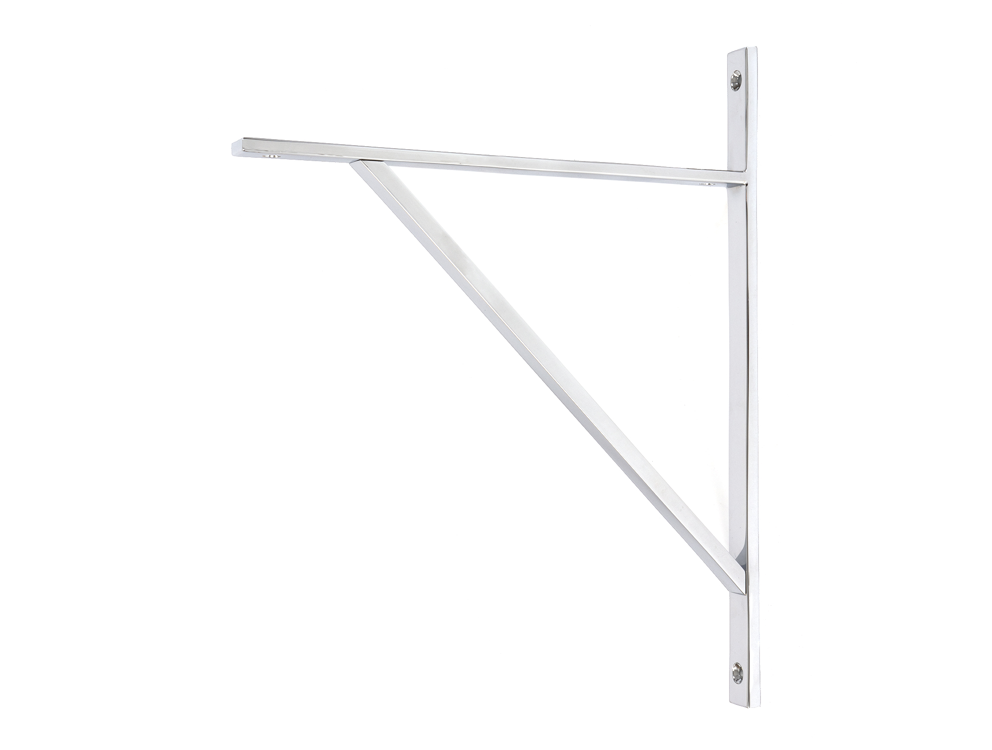 Polished Chrome Chalfont Shelf Bracket (314mm x 250mm)