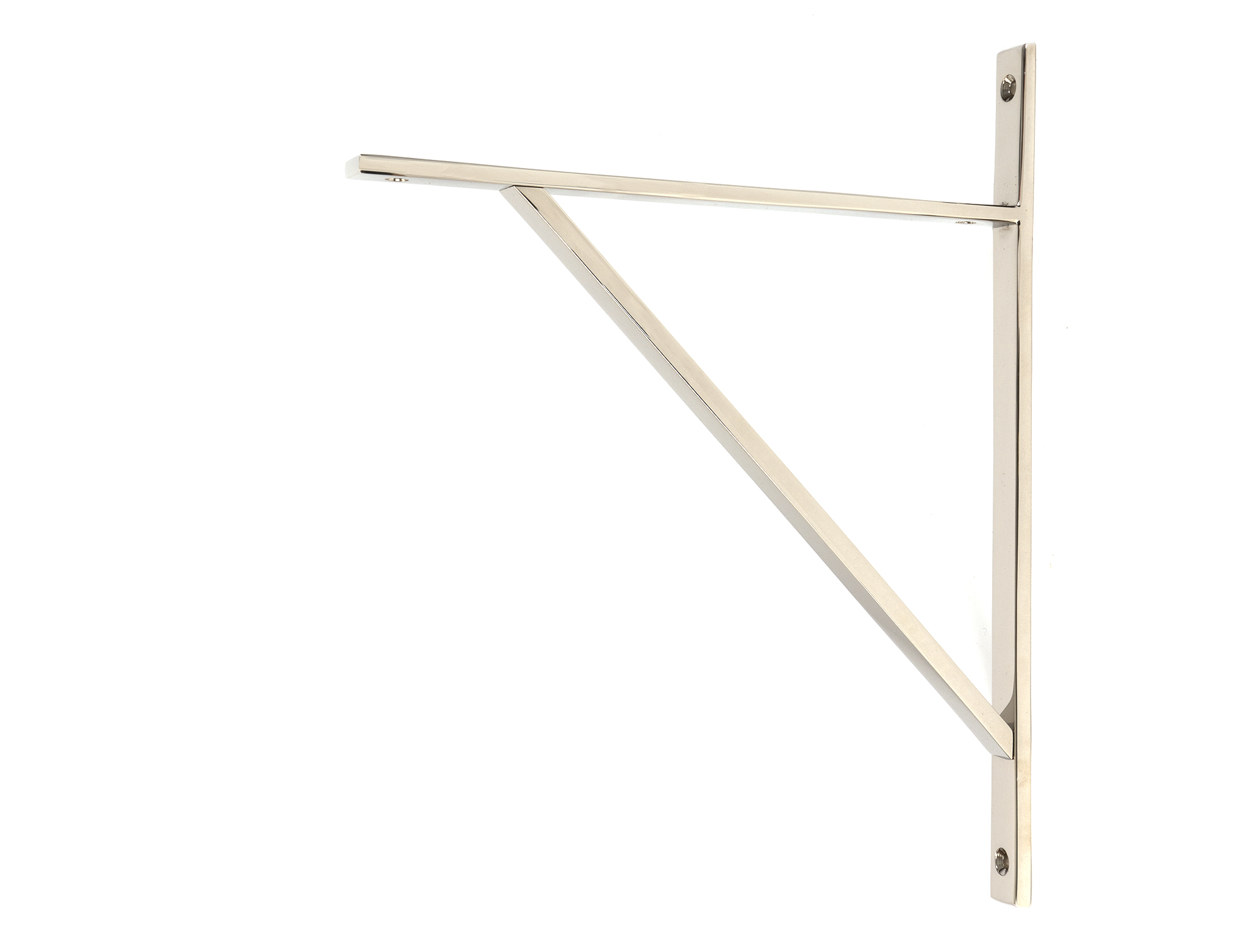 Polished Nickel Chalfont Shelf Bracket (314mm x 250mm)