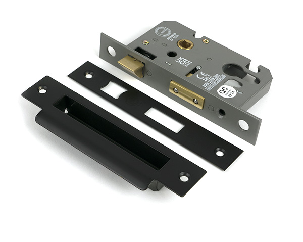 Aged Bronze 2½" Euro Profile Sash Lock