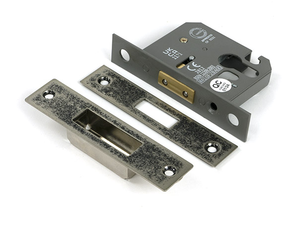 Pewter 2½" Euro Profile Dead Lock