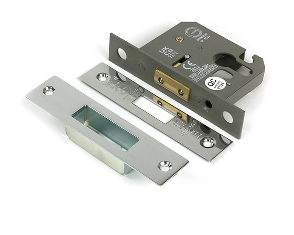 Polished Chrome 2½" Euro Profile Dead Lock